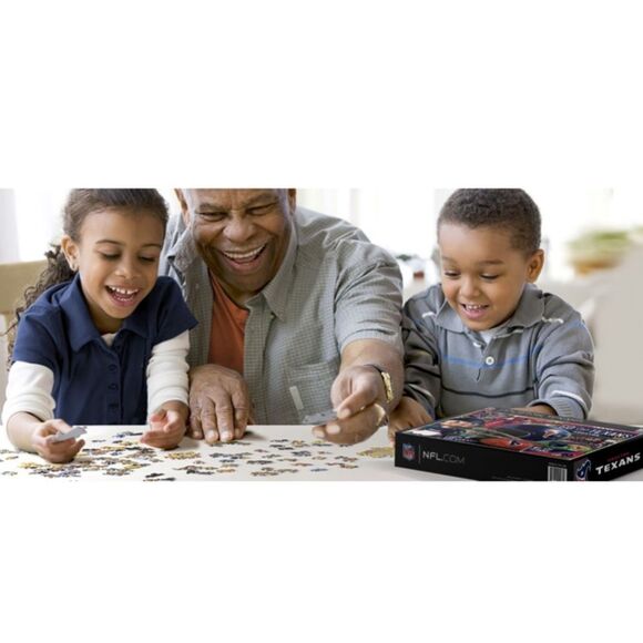 10/$25🦋 YouTheFan Houston Texans Retro Series 500-Piece Jigsaw Puzzle - Picture 2 of 8